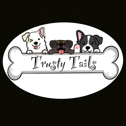 Trusty Tails logo
