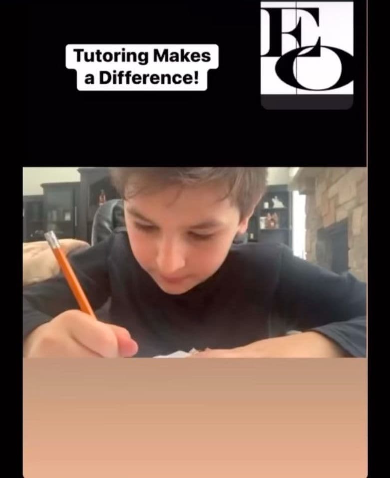Pkg 10 In-Person Individual Tutoring Sessions, 30 min 1